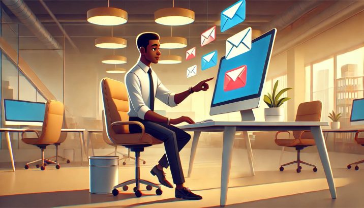 empreinte numérique CO2. Mail. Mailing. Consommation de données